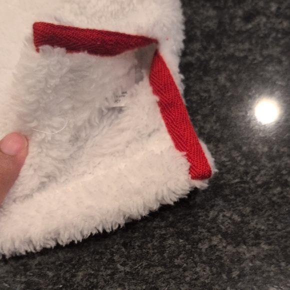 Liverpool Football Club White Fleece Hoodie with Red Logo - Picture 3 of 6